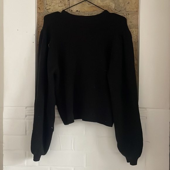 Zara Black Cropped Cardigan - Picture 6 of 6